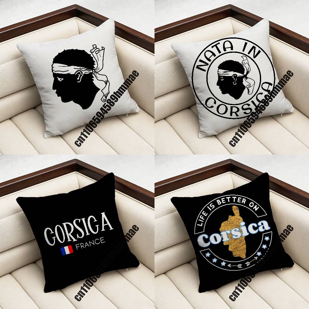 Home Textiles France - For Corsica Corse France Flag Throw