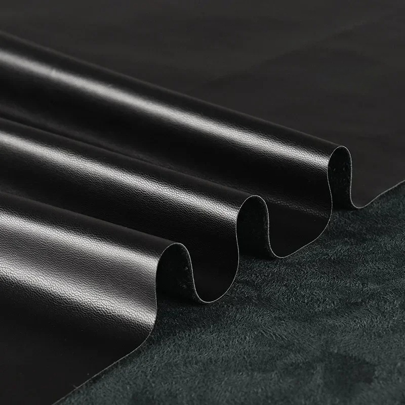 Suede PU Leather Fabric Black  - Home Textiles Wholesale avis et prix