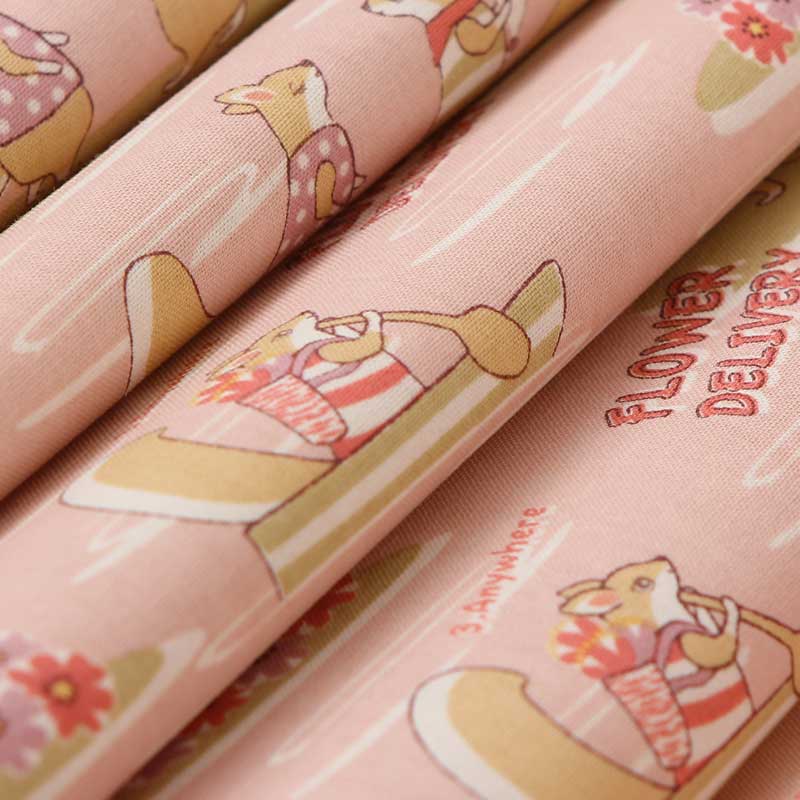 Cute Squirrel Children's Fabri - Home Art Textiles avis et prix