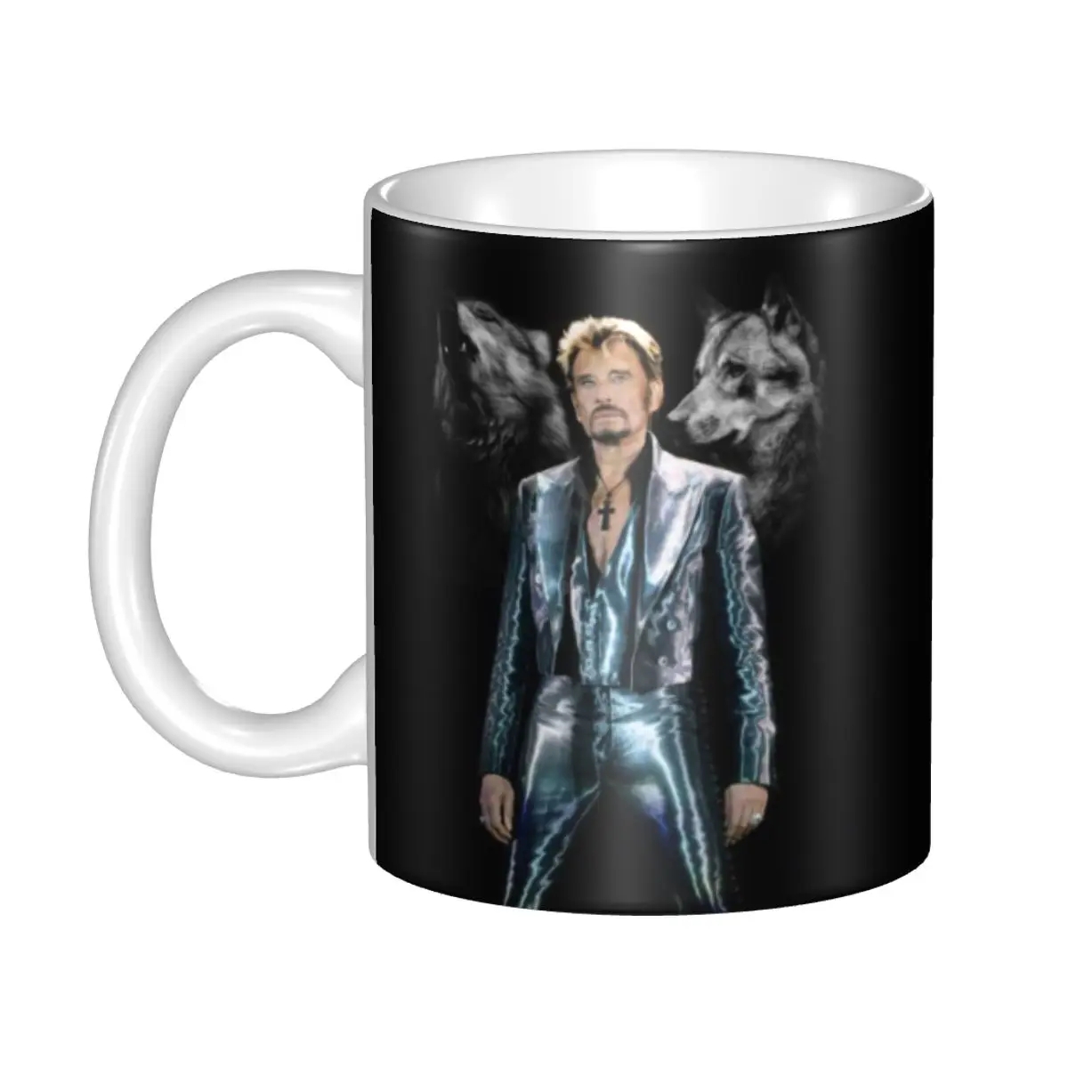 Johnny Hallyday Coffee Mugs DI - Home Textiles France avis et prix