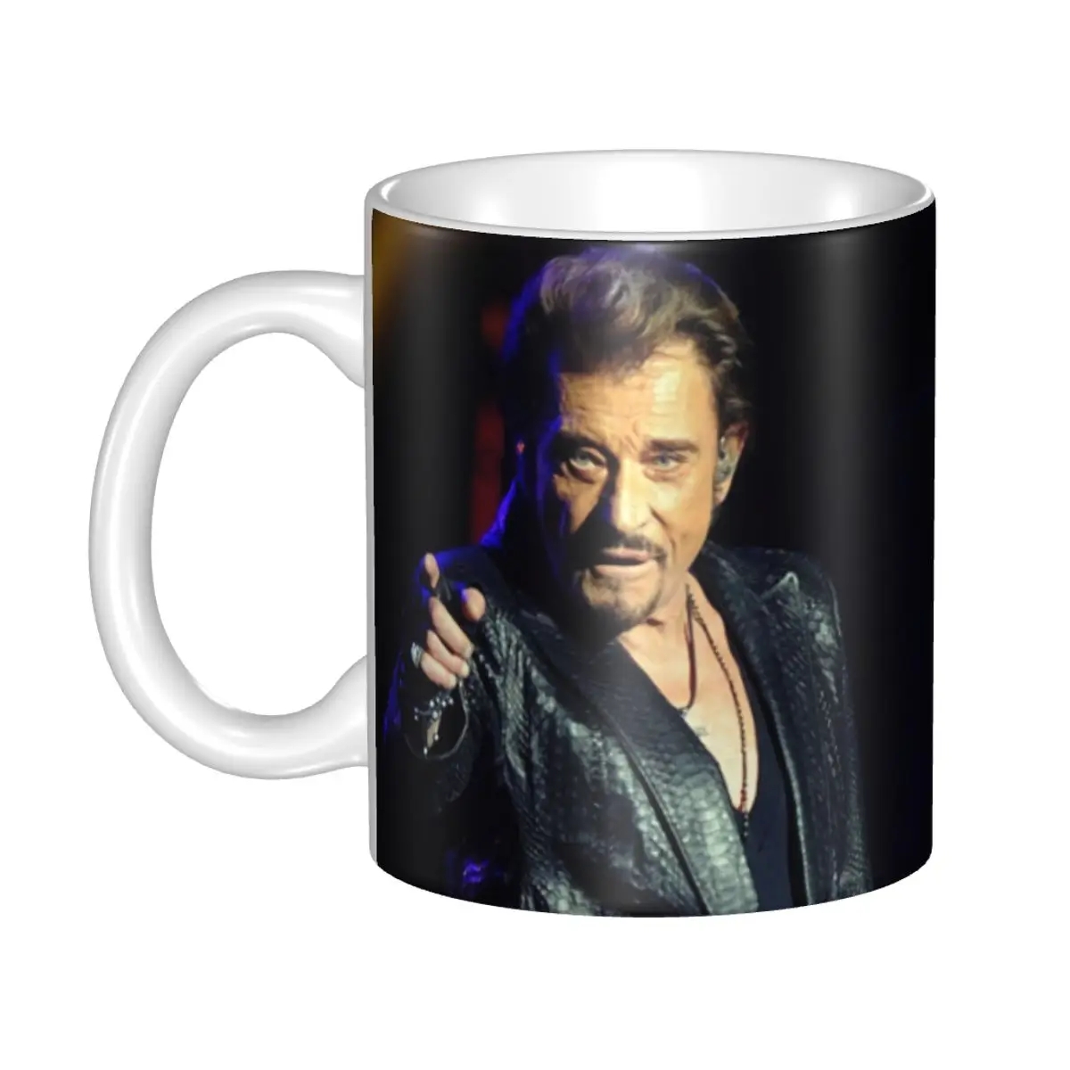 Johnny Hallyday Coffee Mugs DI - Home Textiles France avis et prix