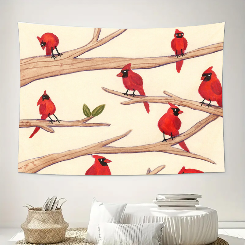 Vintage Bird Tapestry Forest W - Home Art Textiles avis et prix