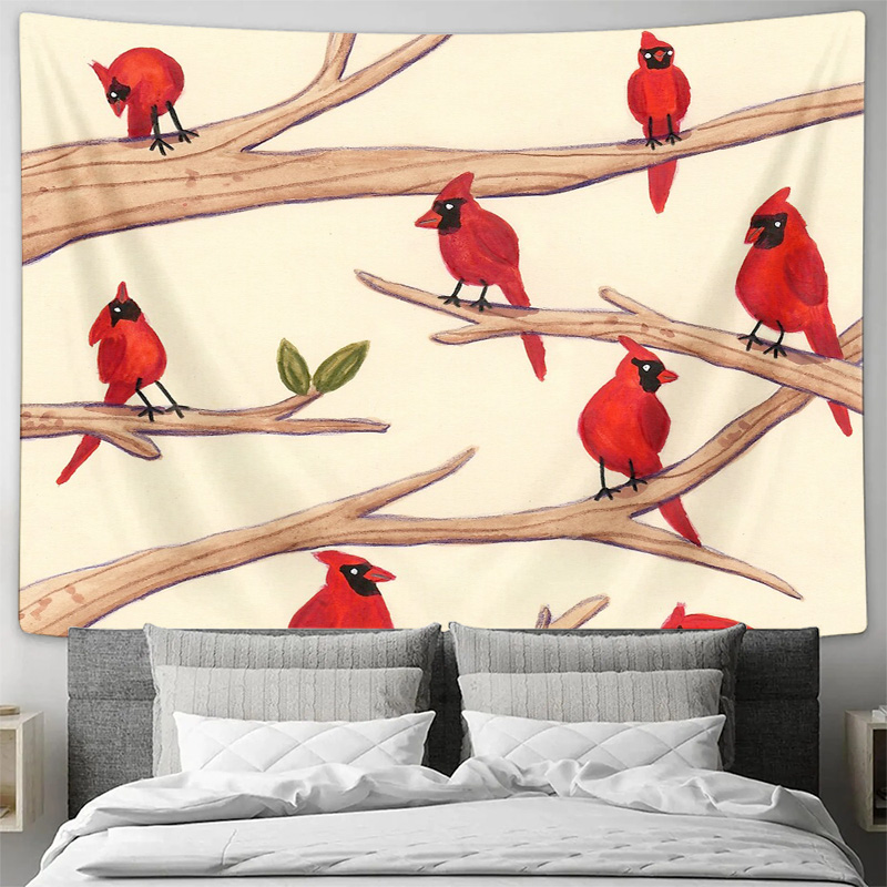 Vintage Bird Tapestry Forest W - Home Art Textiles avis et prix