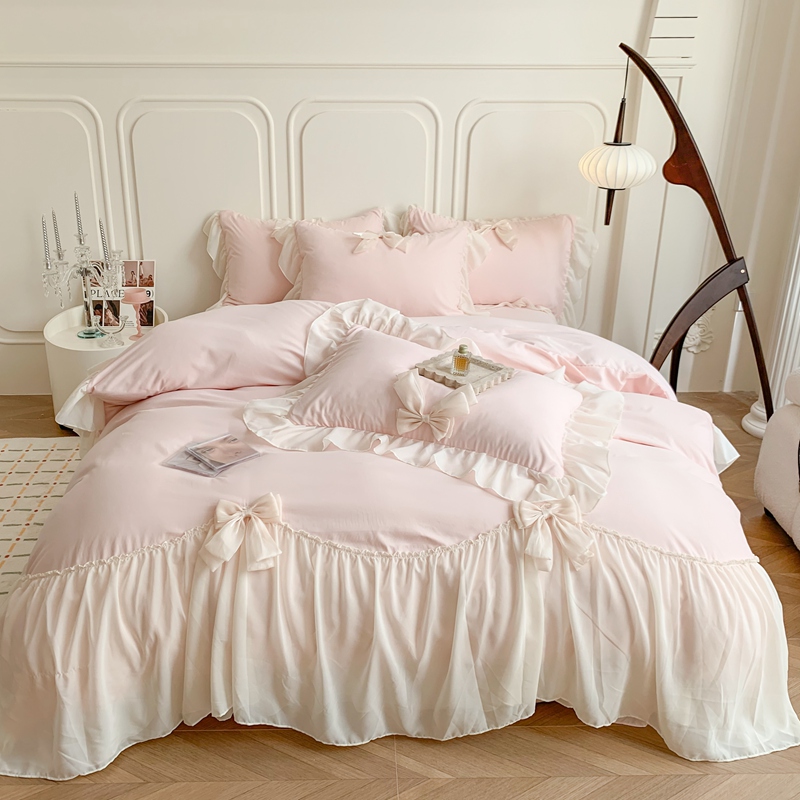 Korean Style Princess Lace Bow - Home Textiles France avis et prix