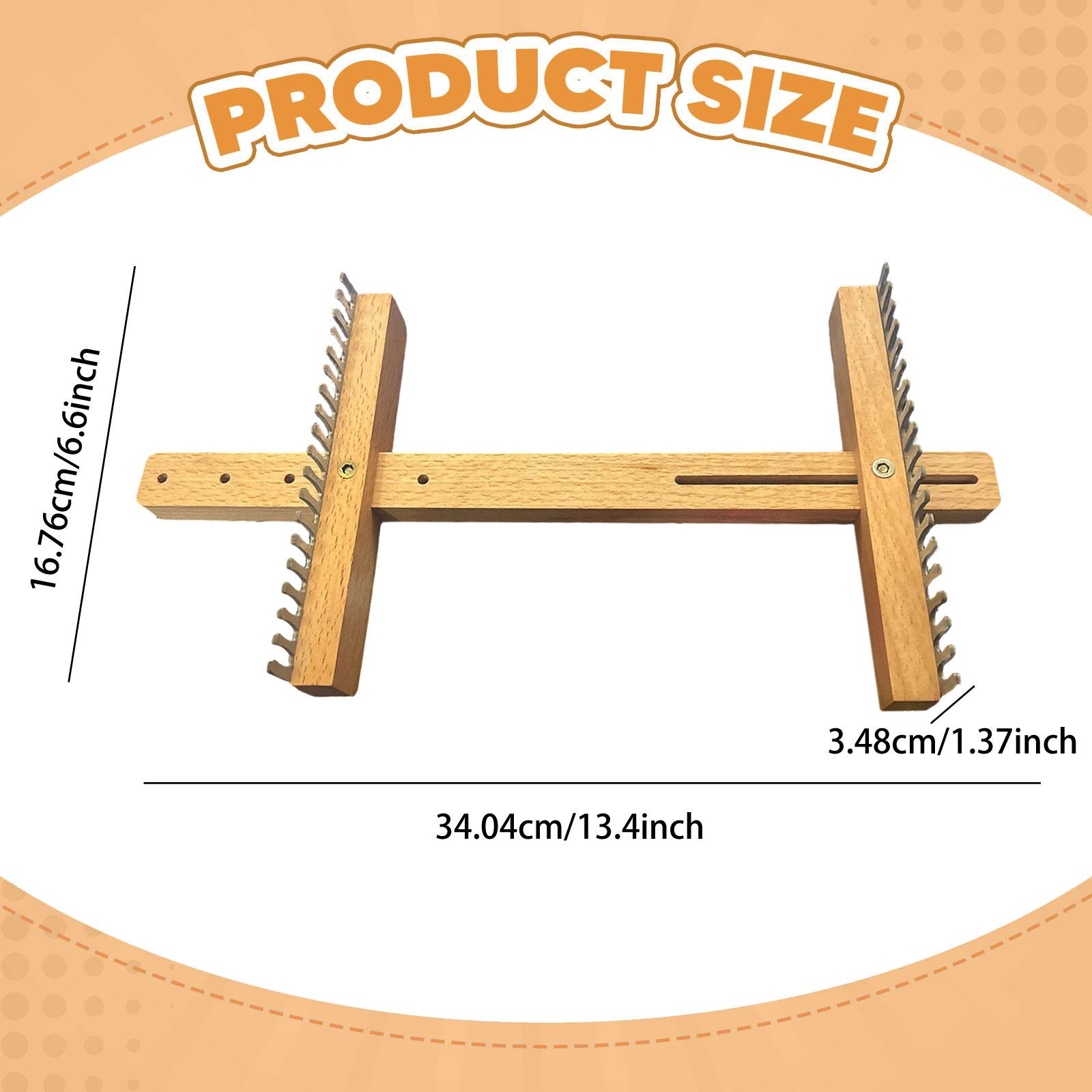 Adjustable Wooden Loom Weaving - Home Art Textiles avis et prix