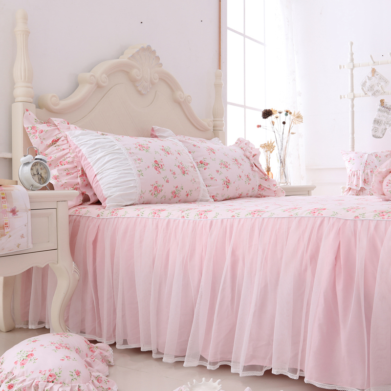 100% Cotton Lace Princess Bedd - Home Textiles France avis et prix