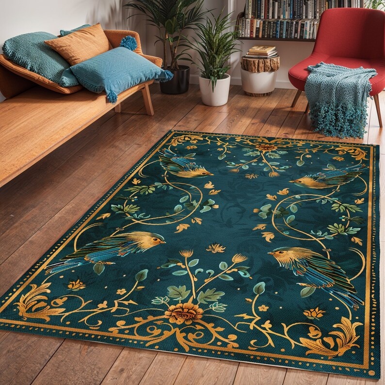 Tiger Kids Area Rug Jungle Tro - Home Art Textiles avis et prix