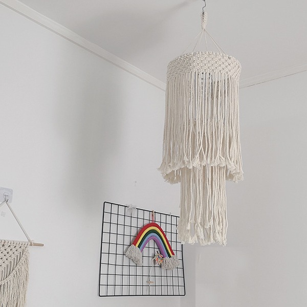 Bohemian Chandelier Hand-Woven - Home Art Textiles avis et prix