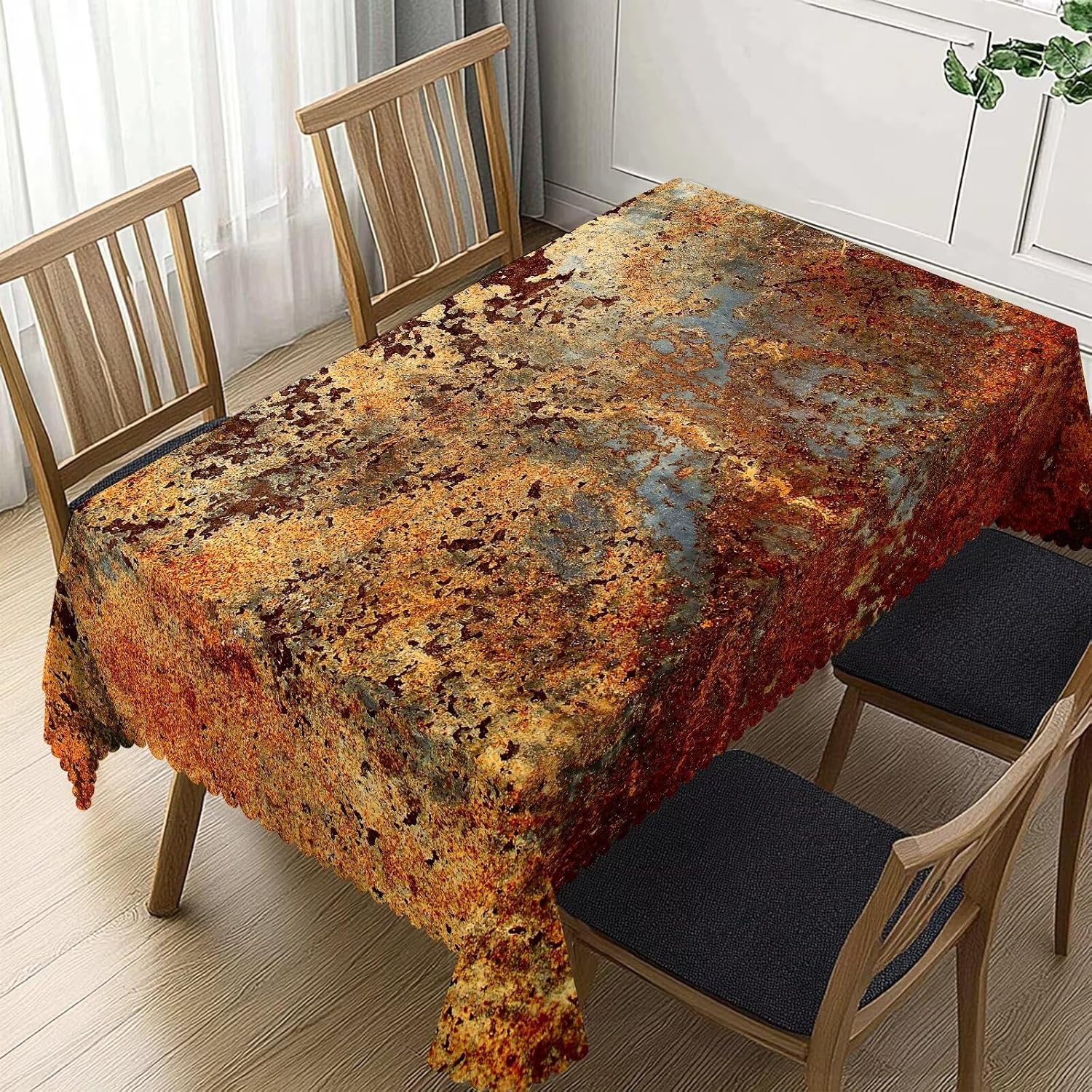 Industrial Brown Rust Metal Ta - Home Textiles Industry avis et prix