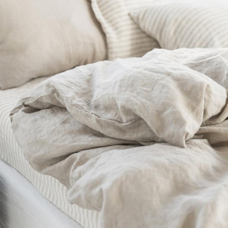100% Linen Bed Duvet Cover Sto - Home Textiles France avis et prix