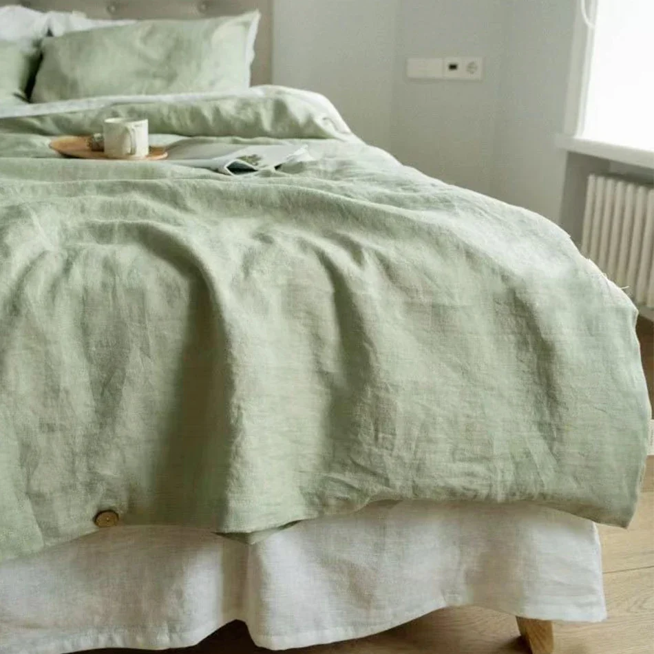 100% Linen Bed Duvet Cover Sto - Home Textiles France avis et prix